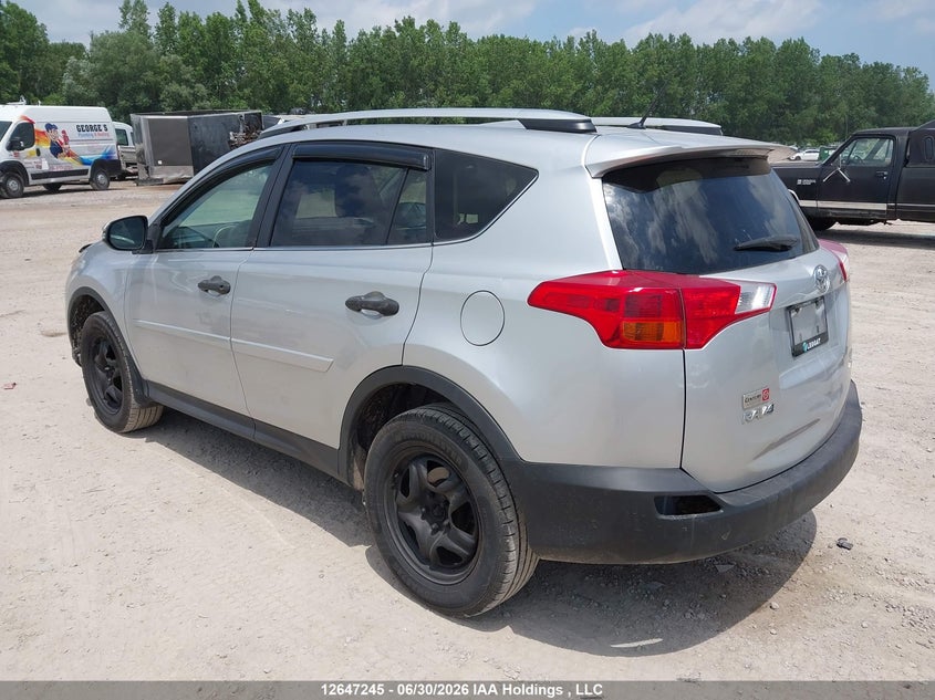 2013 TOYOTA RAV 4 SPORT UTILITY VEHICLE 2.5L I4 FI DOHC 16V NF4