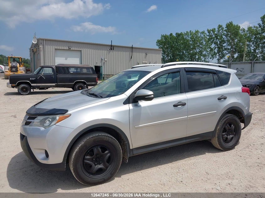 2013 TOYOTA RAV 4 SPORT UTILITY VEHICLE 2.5L I4 FI DOHC 16V NF4