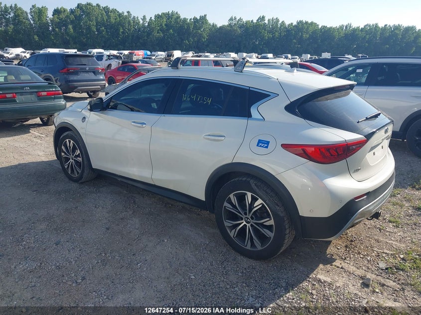 Vin: sjkch5cr0ha019664, lot: 3048691, infiniti qx30 20173