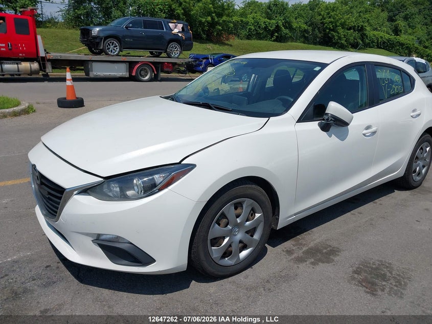 Vin: 3mzbm1k79gm290157, lot: 3048699, mazda 3 sport 20162