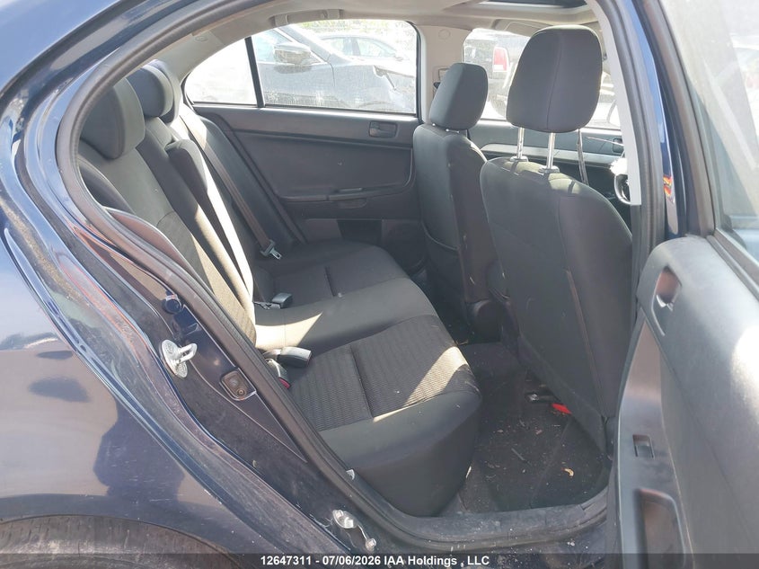 2013 MITSUBISHI LANCER SEDAN 2.0L I-4 DOHC, VVT, 148HP