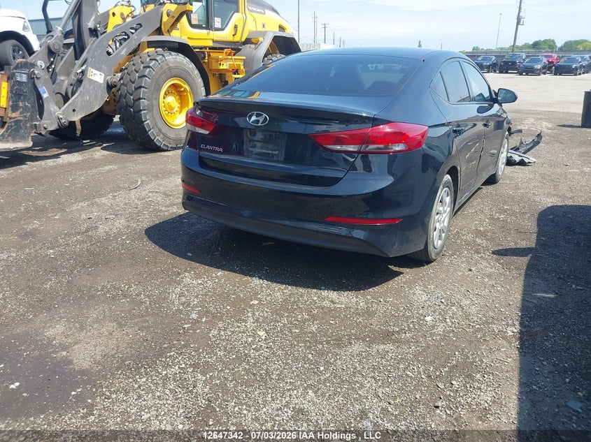 Vin: 5npd74lf8hh082935, lot: 3048780, hyundai elantra se 20174
