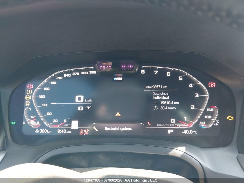 2020 BMW 3ER SEDAN 3.0L I-6 DI, DOHC, VVT, TURBO, 382HP