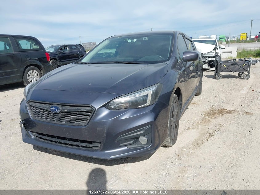 2017 Subaru Impreza, Right Rear, IAAI, VIN 4S3GTAH65H3742196 — photo 2