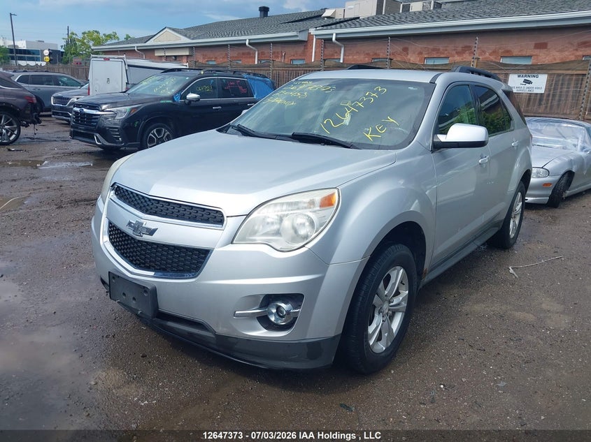 2013 Chevrolet Equinox, Удар сзади, IAAI, VIN 2GNALPEK7D6230458 — фото 2