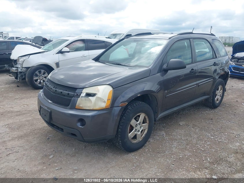 2007 Chevrolet Equinox, Left Rear, IAAI, VIN 2CNDL13F676037453 — photo 2