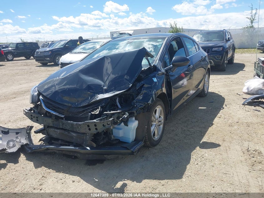 2017 Chevrolet Cruze, Front, IAAI, VIN 3G1BE6SM4HS582565 — photo 2
