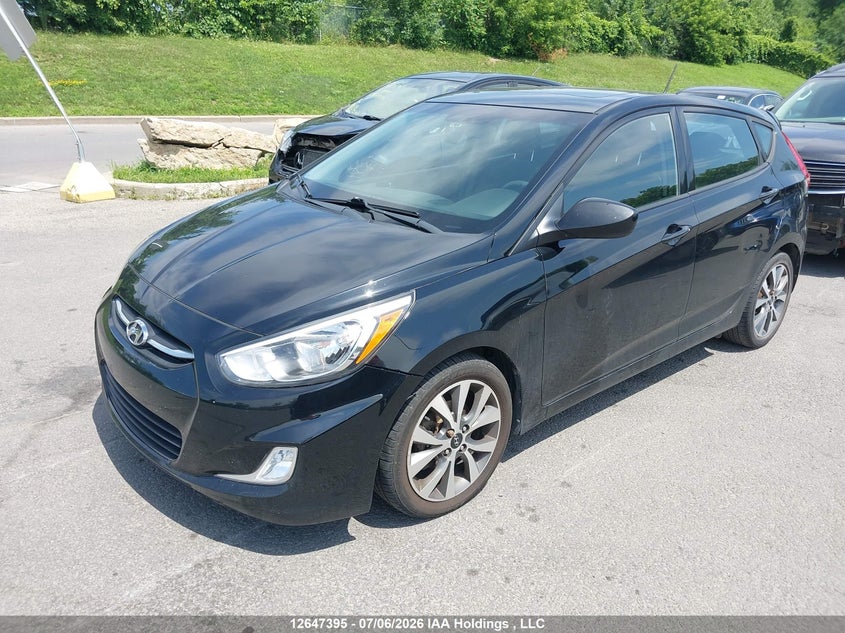 Vin: kmhct5ae0hu349199, lot: 3048861, hyundai accent se 20172