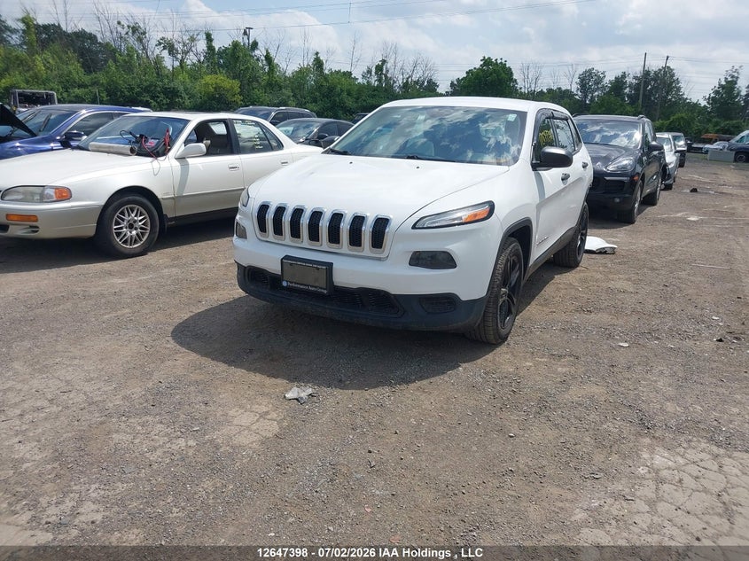 Vin: 1c4pjlab4fw742050, lot: 3048864, jeep cherokee sport 20152