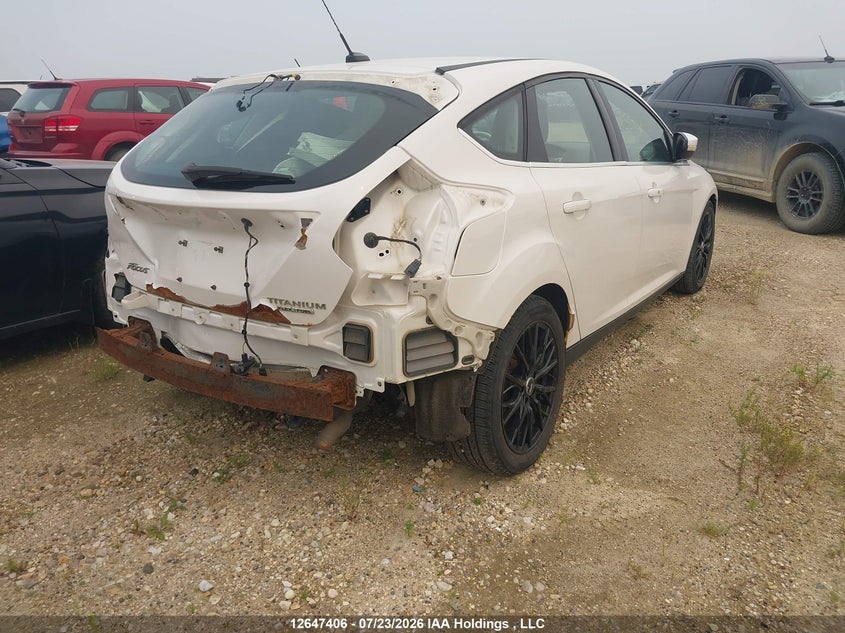 Vin: 1fadp3n28dl256065, lot: 3048872, ford focus titanium 20134