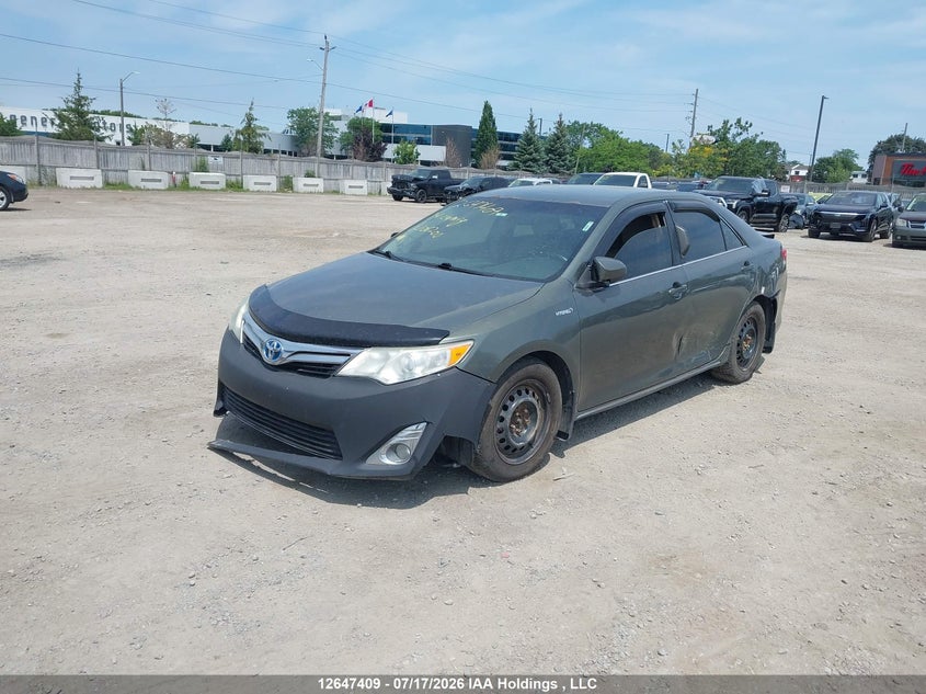 2014 Toyota Camry, Left Side, IAAI, VIN 4T1BD1FK0EU106200 — photo 2