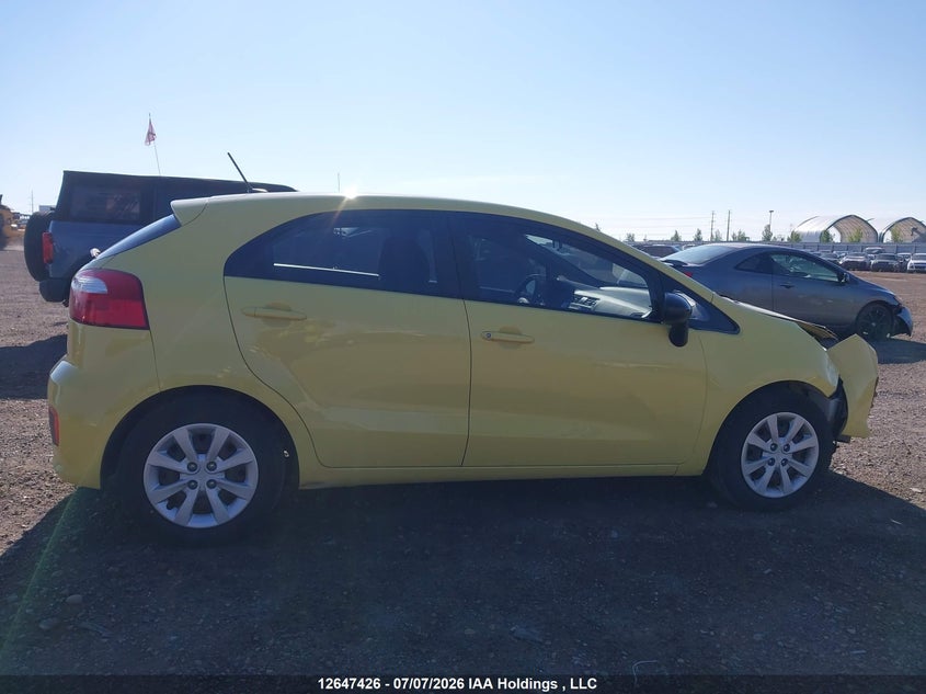 2016 Kia Rio Lx VIN: KNADM5A30G6593651 Lot: 12647426
