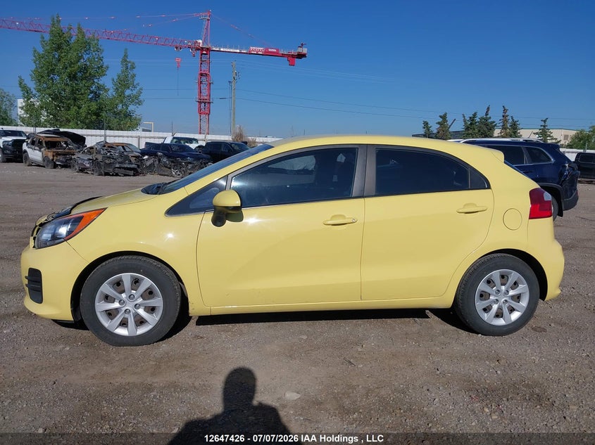2016 Kia Rio Lx VIN: KNADM5A30G6593651 Lot: 12647426