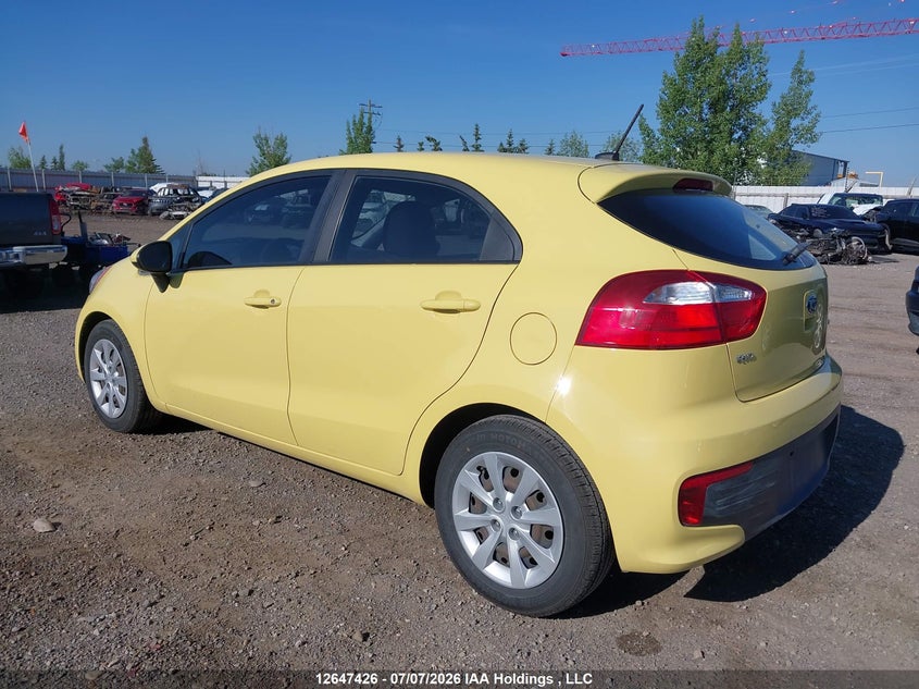Vin: knadm5a30g6593651, lot: 3048892, kia rio lx 20163