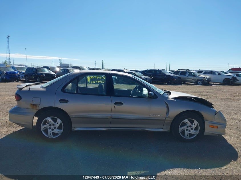 2000 Pontiac Sunfire Se VIN: 1G2JB5244Y7314396 Lot: 12647449