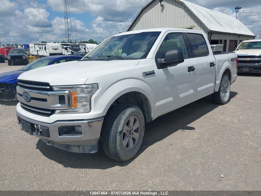 2018 Ford F-150, Right Side, IAAI, VIN 1FTEW1E56JFC06842 — photo 2