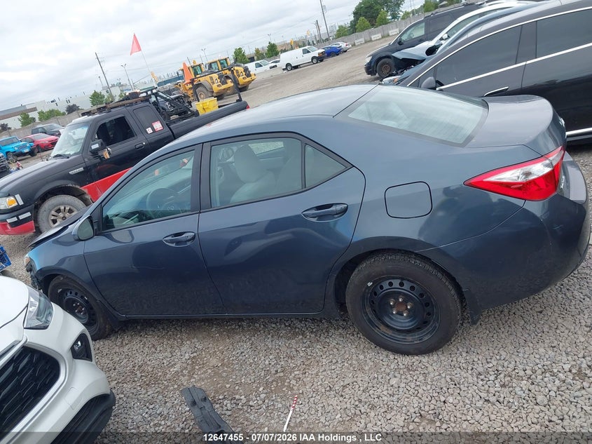 2015 TOYOTA COROLLA SEDAN 1.8L I-4 DOHC, VVT, 132HP