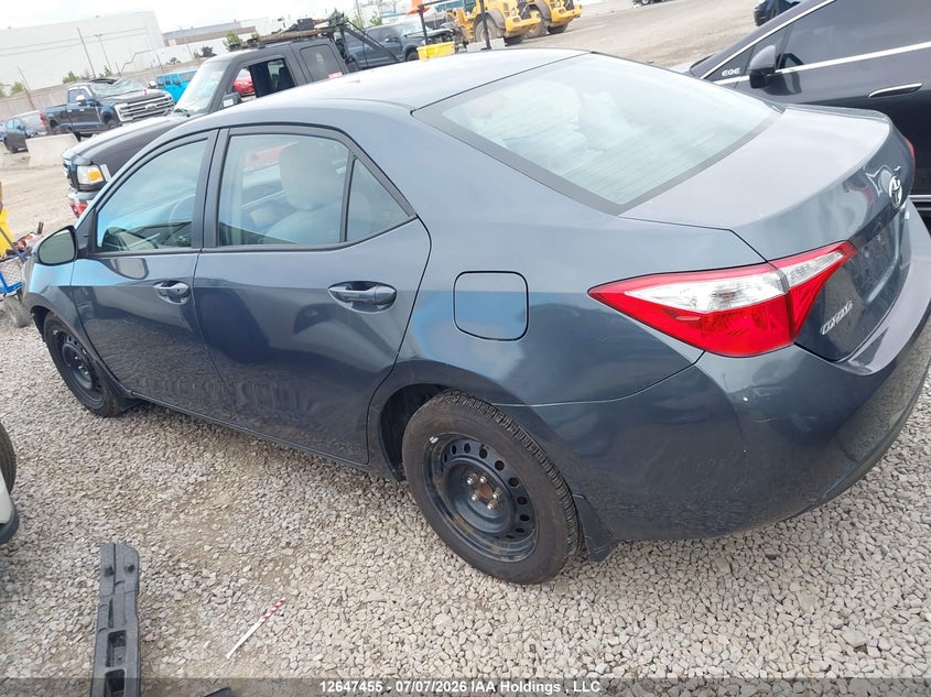 2015 TOYOTA COROLLA SEDAN 1.8L I-4 DOHC, VVT, 132HP