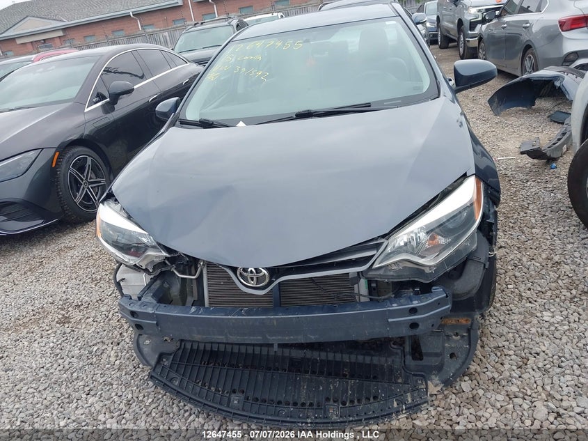2015 TOYOTA COROLLA SEDAN 1.8L I-4 DOHC, VVT, 132HP