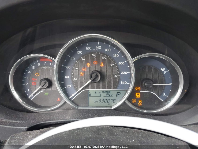 2015 TOYOTA COROLLA SEDAN 1.8L I-4 DOHC, VVT, 132HP