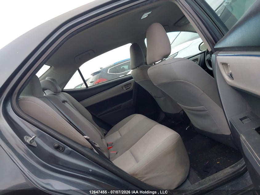 2015 TOYOTA COROLLA SEDAN 1.8L I-4 DOHC, VVT, 132HP