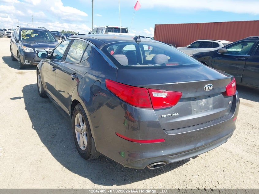 Vin: knagm4a79e5452302, lot: 3048956, kia optima lx 20143