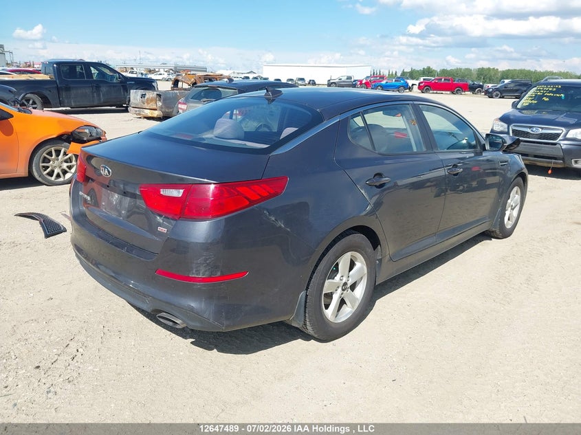 Vin: knagm4a79e5452302, lot: 3048956, kia optima lx 20144