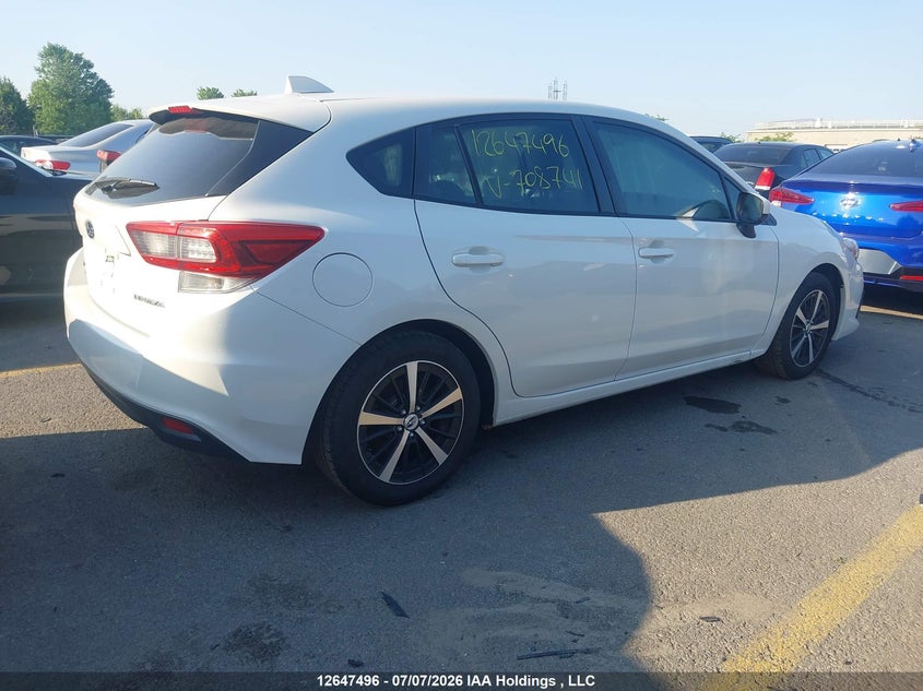 Vin: 4s3gtav63l3708741, lot: 3048965, subaru impreza premium 20204