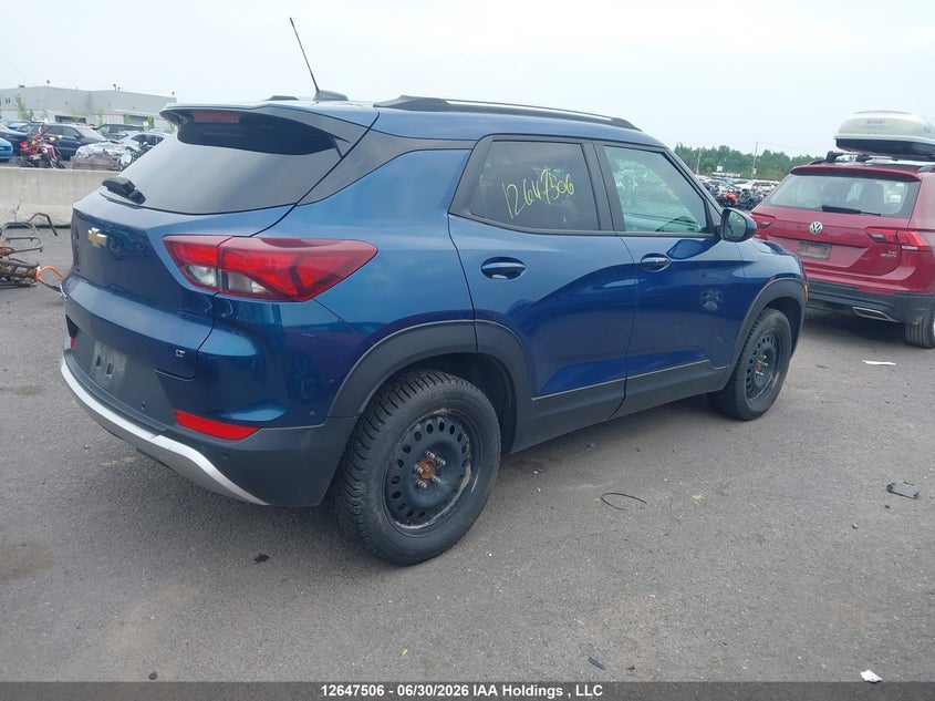 Vin: kl79mrsl0mb131668, lot: 3048975, chevrolet trailblazer lt 20214