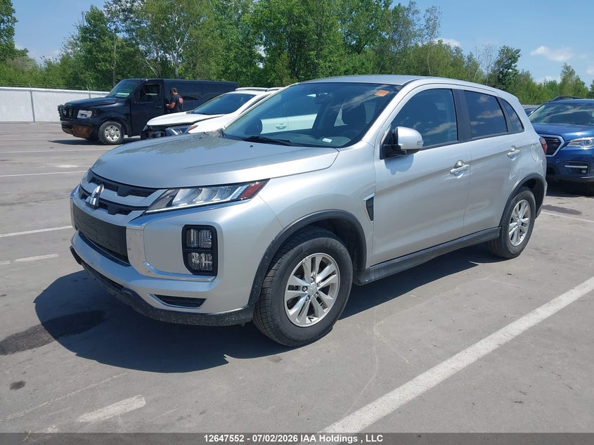 2024 Mitsubishi Rvr Se/Sel/Noir/Gt, Rear, IAAI, VIN JA4AJVAW9RU600629 — photo 2