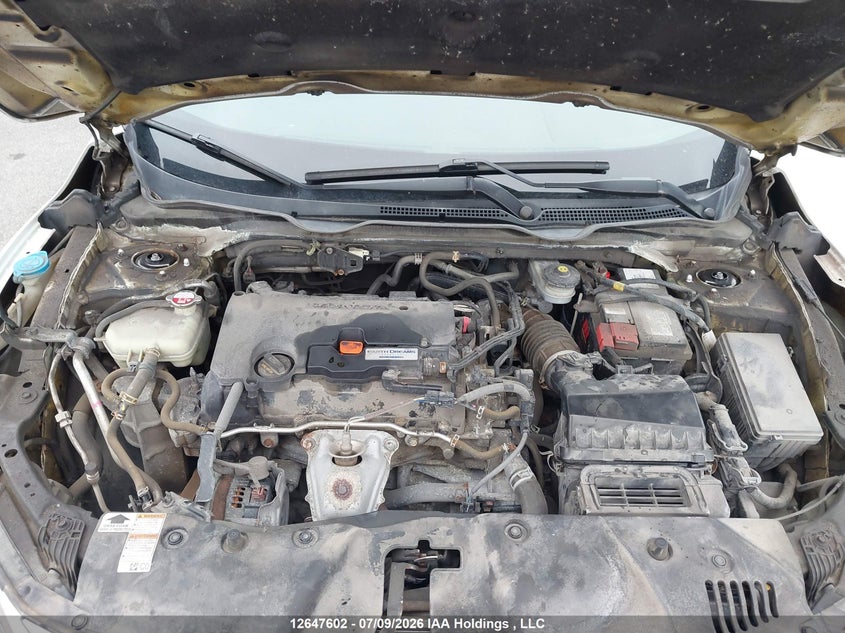 2016 HONDA CIVIC SEDAN 2.0L I-4 DOHC, VVT, 158HP