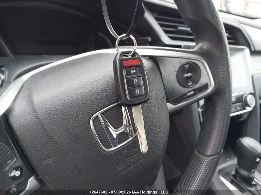 2016 HONDA CIVIC SEDAN 2.0L I-4 DOHC, VVT, 158HP