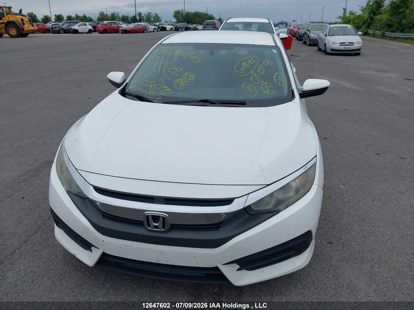 2016 HONDA CIVIC SEDAN 2.0L I-4 DOHC, VVT, 158HP