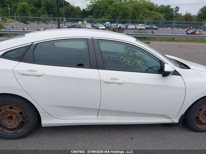 2016 HONDA CIVIC SEDAN 2.0L I-4 DOHC, VVT, 158HP