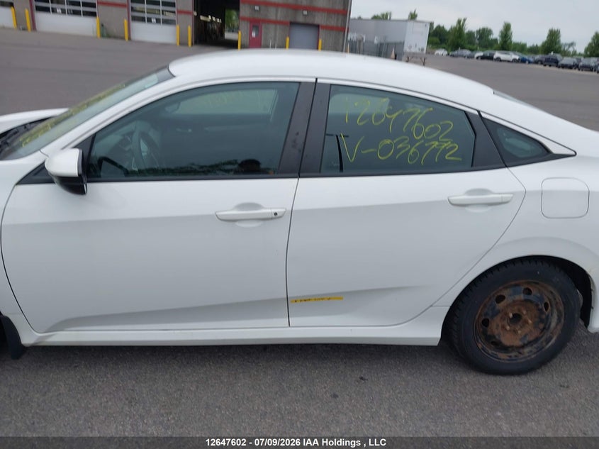 2016 HONDA CIVIC SEDAN 2.0L I-4 DOHC, VVT, 158HP