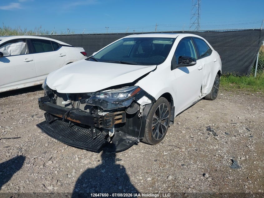 2017 Toyota Corolla, Удар спереди, IAAI, VIN 2T1BURHE9HC753271 — фото 2