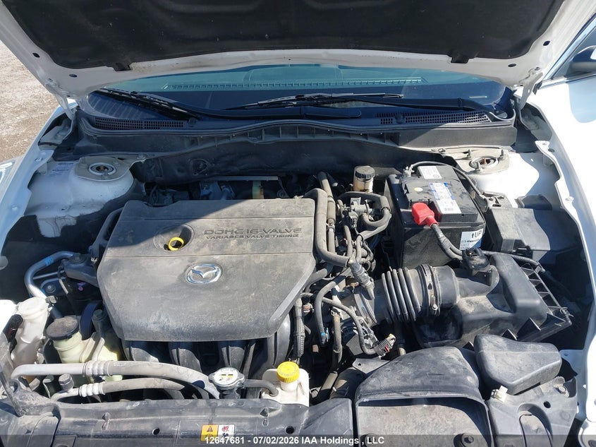 2011 MAZDA 6 SEDAN 2.5L I-4 DOHC, VVT, 170HP