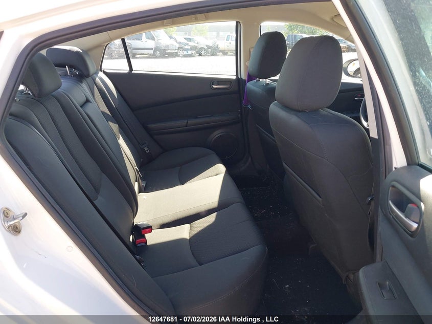 2011 MAZDA 6 SEDAN 2.5L I-4 DOHC, VVT, 170HP