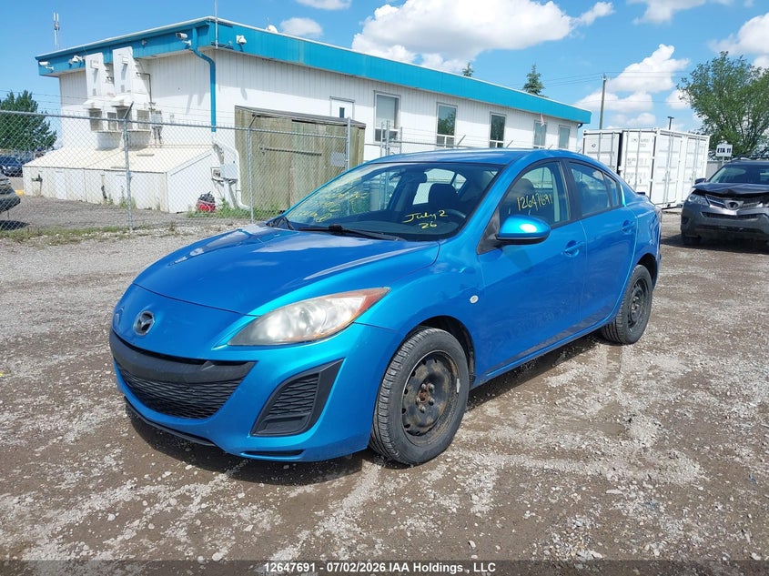 2010 Mazda 3, Rear, IAAI, VIN JM1BL1SF5A1277990 — photo 2