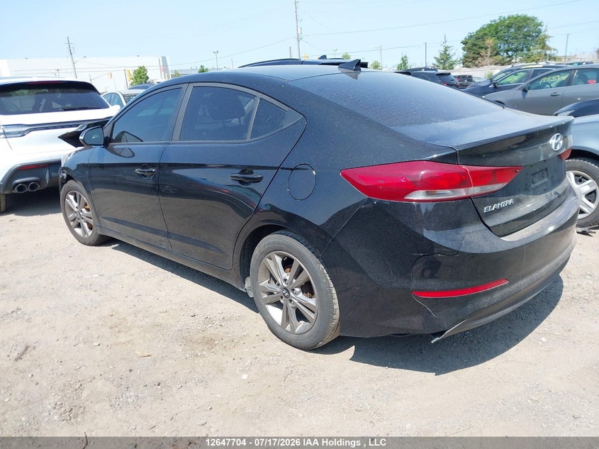 Vin: kmhd84lf6ju657540, lot: 3049178, hyundai elantra 20183