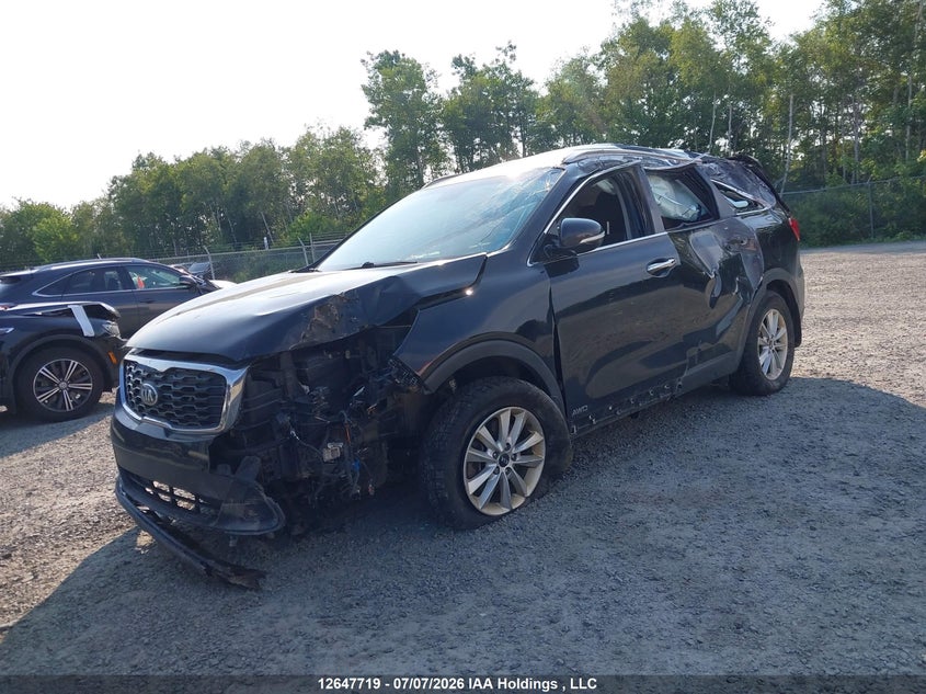 2019 Kia Sorento, Перекидання, IAAI, VIN 5XYPGDA51KG501973 — фото 2