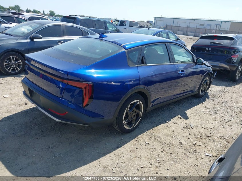 Vin: 3kpfu4dexse151675, lot: 3049229, kia k4 ex/ex+ 20254