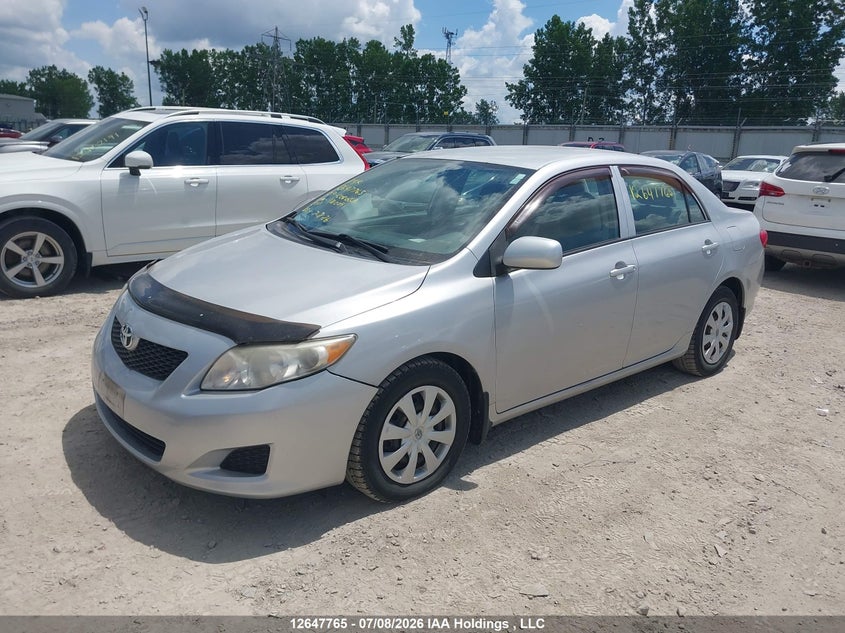 2009 Toyota Corolla, Front, IAAI, VIN 2T1BU40E79C181004 — photo 2