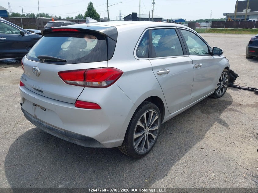 Vin: kmhh35le0ju040289, lot: 3049242, hyundai elantra gt gl se 20184