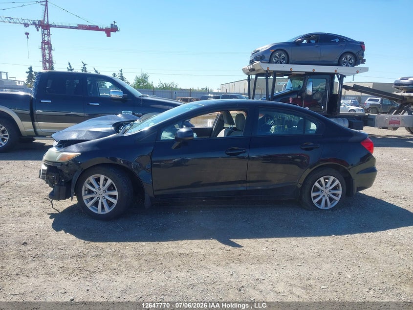 2012 Honda Civic Ex 4Dr VIN: 2HGFB2F50CH116190 Lot: 12647770
