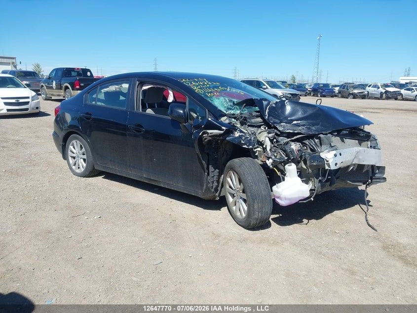 2012 Honda Civic Ex 4Dr VIN: 2HGFB2F50CH116190 Lot: 12647770