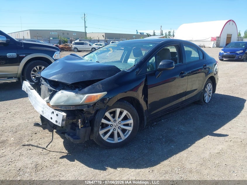 2012 Honda Civic Ex 4Dr VIN: 2HGFB2F50CH116190 Lot: 12647770