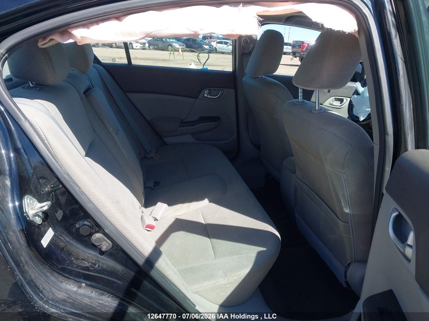 2012 Honda Civic Ex 4Dr VIN: 2HGFB2F50CH116190 Lot: 12647770