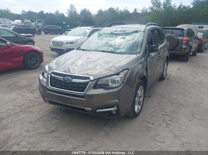 2017 Subaru Forester, Переворот, IAAI, VIN JF2SJEUC6HH551183 — фото 2