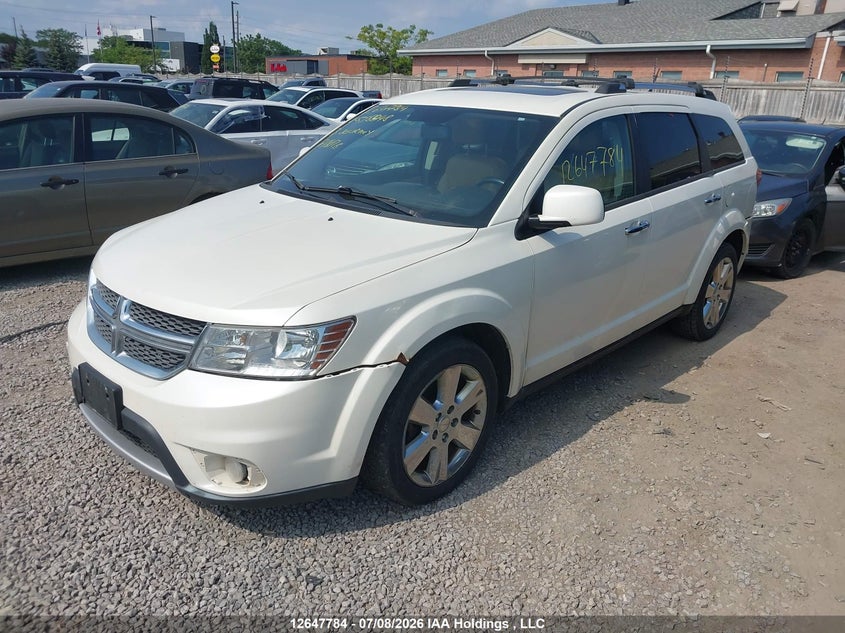 2013 Dodge Journey, Rear, IAAI, VIN 3C4PDDFG8DT518848 — photo 2